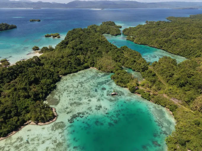 Meleura Beach on Muna Island